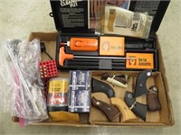 Various sporting goods including Colt and Ruger