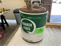 Quaker State 5 Gal Can