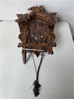 Black Forest Baduf Cuckoo Clock w/ Birds