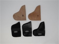 (Qty - 5) Assorted Holsters-