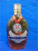1957 Schenley Order Of Merit Whisky Bottle,