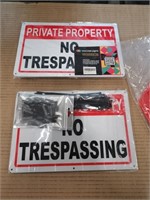 Brand New“ Private Property/No Trespassing