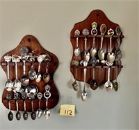 Collector Spoons on Stands