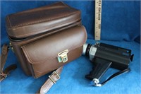 Vintage Bell & Howell Movie Camera w/ Case