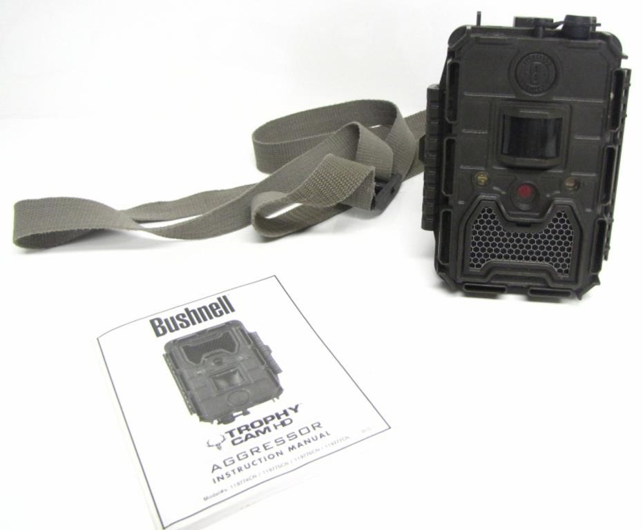 BUSHNELL AGRESSOR TROPHY CAM HD TRAIL CAMERA