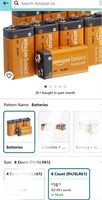 Amazon Basics 9 Volt Everyday Alkaline Battery -