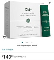 Isagenix XM+ - Moringa-Based Energy Boost Powder