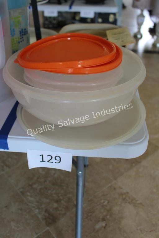 3pc storage containers with lids