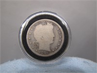 1894 Barber Silver Quarter Dollar