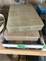 Assorted Organizers of Screws & other Hardware