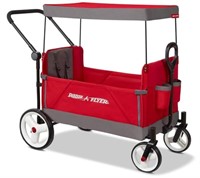 "Used" Radio Flyer Convertible Stroll N Wagon, Red