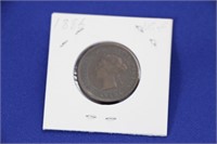 Penny 1886 Victoria Coin