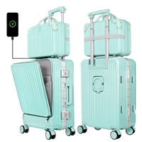 Aluminum Frame Luggage Carry On Suitcase Sets
