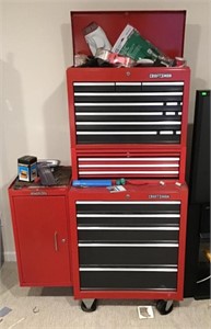6' red Craftsman rollaround tool box PLUS