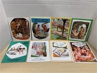 Playboy greeting cards with envelopes, circa 1970