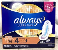 Always Ultra Thin Pads Size 4
