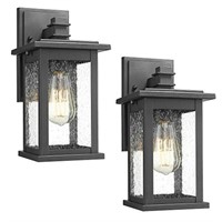 Emliviar Outdoor Wall Mount Lights 2 Pack,