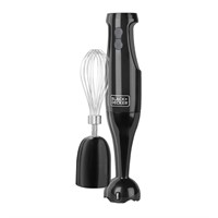 BLACK+DECKER 2-Speed Immersion Blender, Black,