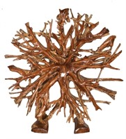 Teak Root Architectural Piece with Stand  B