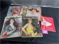 Vintage McClure's and Metropolitan Magazines