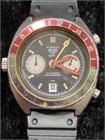 Heuer Autiva Extremely Rare*GMT Chronograph 1970's