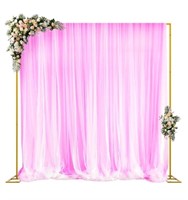 Open Box Wokceer 10x10 FT Backdrop Stand Heavy Dut