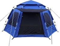 POCO DIVO Navy Instant Tent  4/6 People