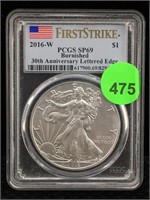 PCGS SP69 2016-W American Silver Eagle -