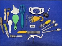 Box of Kitchen Utensils