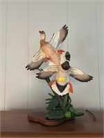 Pair of mallard duck statue