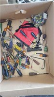 Box full of screwdrivers