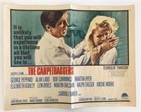 The Carpetbaggers vintage movie poster