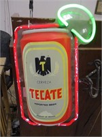 Tecate Beer Neon Sign