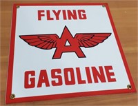 Flying Gasoline Metal Sign