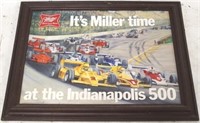 Miller Indy 500 framed print