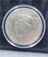 1925 S Peace dollar