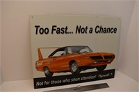 Dodge "Charger Daytona" decorative sign 16" x 13"