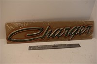 "Charger" Tin Sign 4" x 22"