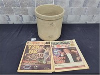 4 Imperial Medalta Potteries LTD with Y2K papers