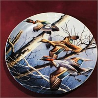 "Flying Ducks" Decorative Plate