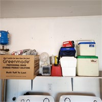 Lot Of Outdoor Items Everything On The Shelf