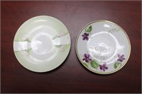 Lot of Two Vintage/Antique Plates