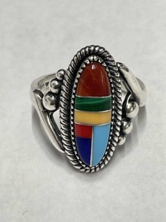 Sterling Silver Native American Hopi Artisan