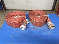 2 Discharge Hoses - 2" x 25'