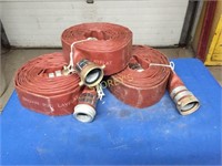2 Discharge Hoses - 2" x 25'