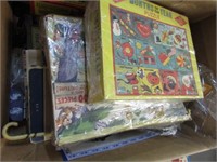 VINTAGE PUZZLES, ETC