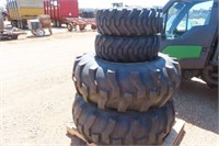 R4 Tires/Rims  for JD 4066R-See Descr #