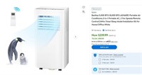 E7741 5,000 BTU Portable Air Conditioner, White