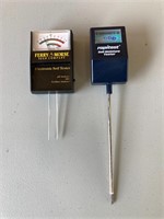 2 Soil Moisture Testers