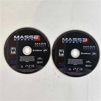 Mass Effect 2 and 3 PlayStation 3